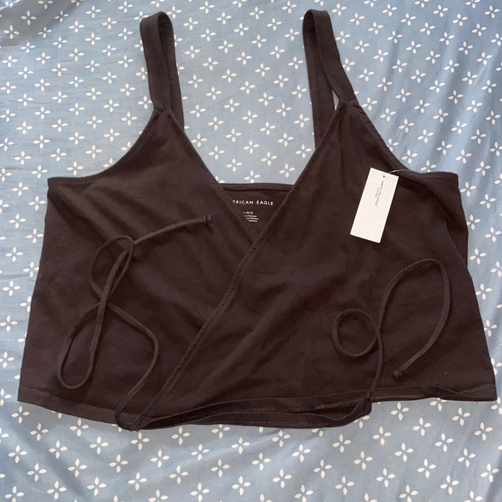 NWT American Eagle Wrap Top